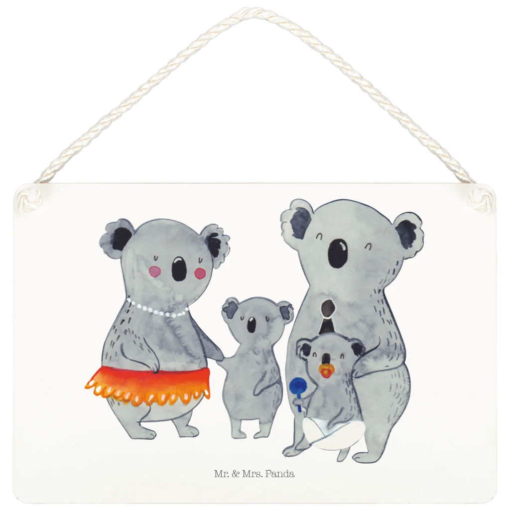 Deko Schild Koala Familie Dekoschild, Deko Schild, Schild, Tür Schild, Türschild, Holzschild, Wandschild, Wanddeko, Familie, Vatertag, Muttertag, Bruder, Schwester, Mama, Papa, Oma, Opa, Koala, Koalas, Family, Kinder, Geschwister, Familienleben