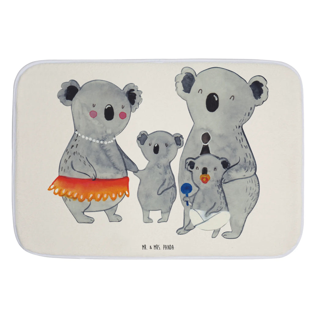 Badvorleger Koala Familie Badematte, Badteppich, Duschvorleger, Badezimmerteppich, Badezimmermatte, Badvorleger, Duschmatte, Duschteppich, Badteppiche, Badgarnitur, Badematten, Teppich Badezimmer, Badezimmermatten, Familie, Vatertag, Muttertag, Bruder, Schwester, Mama, Papa, Oma, Opa, Koala, Koalas, Family, Kinder, Geschwister, Familienleben