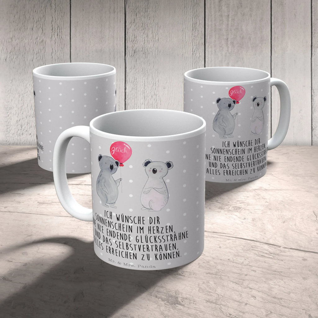 Tasse Koala Luftballon Tasse, Kaffeetasse, Teetasse, Becher, Kaffeebecher, Teebecher, Keramiktasse, Porzellantasse, Büro Tasse, Geschenk Tasse, Tasse Sprüche, Tasse Motive, Kaffeetassen, Tasse bedrucken, Designer Tasse, Cappuccino Tassen, Schöne Teetassen, Koala, Koalabär, Luftballon, Party, Geburtstag, Geschenk