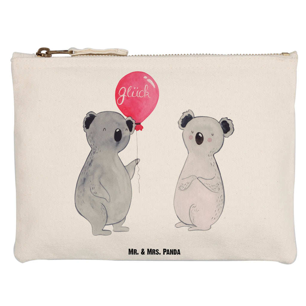 Schminktasche Koala Luftballon Schminktasche, Kosmetiktasche, Kosmetikbeutel, Stiftemäppchen, Etui, Federmappe, Makeup, XXL, Schminketui, Kosmetiketui, Schlamperetui, Koala, Koalabär, Luftballon, Party, Geburtstag, Geschenk