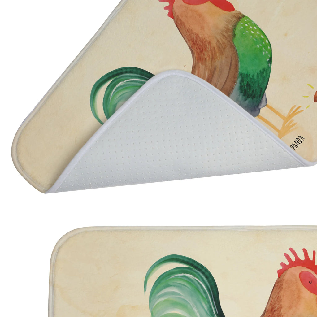Badvorleger Hahn mit Korn Badematte, Badteppich, Duschvorleger, Badezimmerteppich, Badezimmermatte, Badvorleger, Duschmatte, Duschteppich, Badteppiche, Badgarnitur, Badematten, Teppich Badezimmer, Badezimmermatten, Bauernhof, Hoftiere, Landwirt, Landwirtin, Hahn, Korn, Henne, Eier, Natur