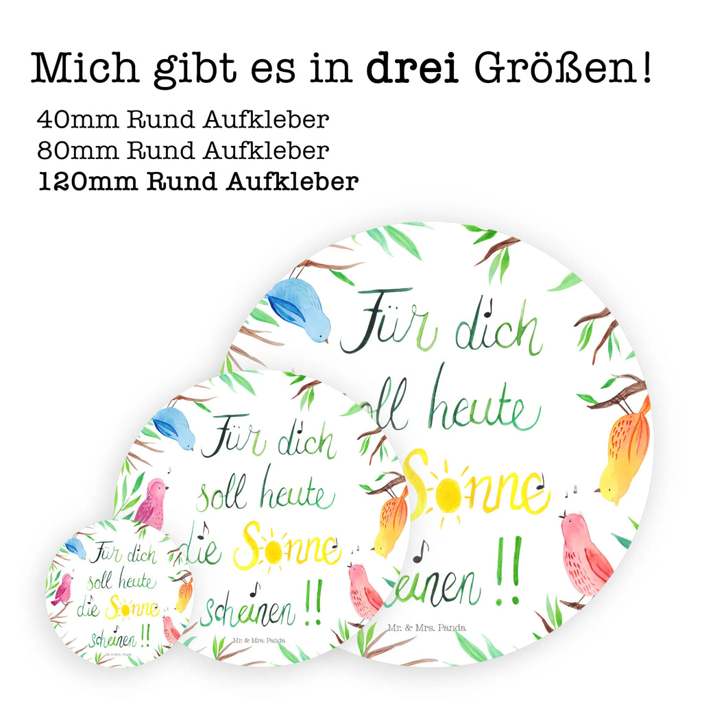 Rund Aufkleber Vögel Sonne Sticker, Aufkleber, Etikett, Blumen Deko, Frühlings Deko, Sommer Deko, Dekoration, positive Botschaft, Naturliebhaber, Outdoor, Natur, Abenteuer