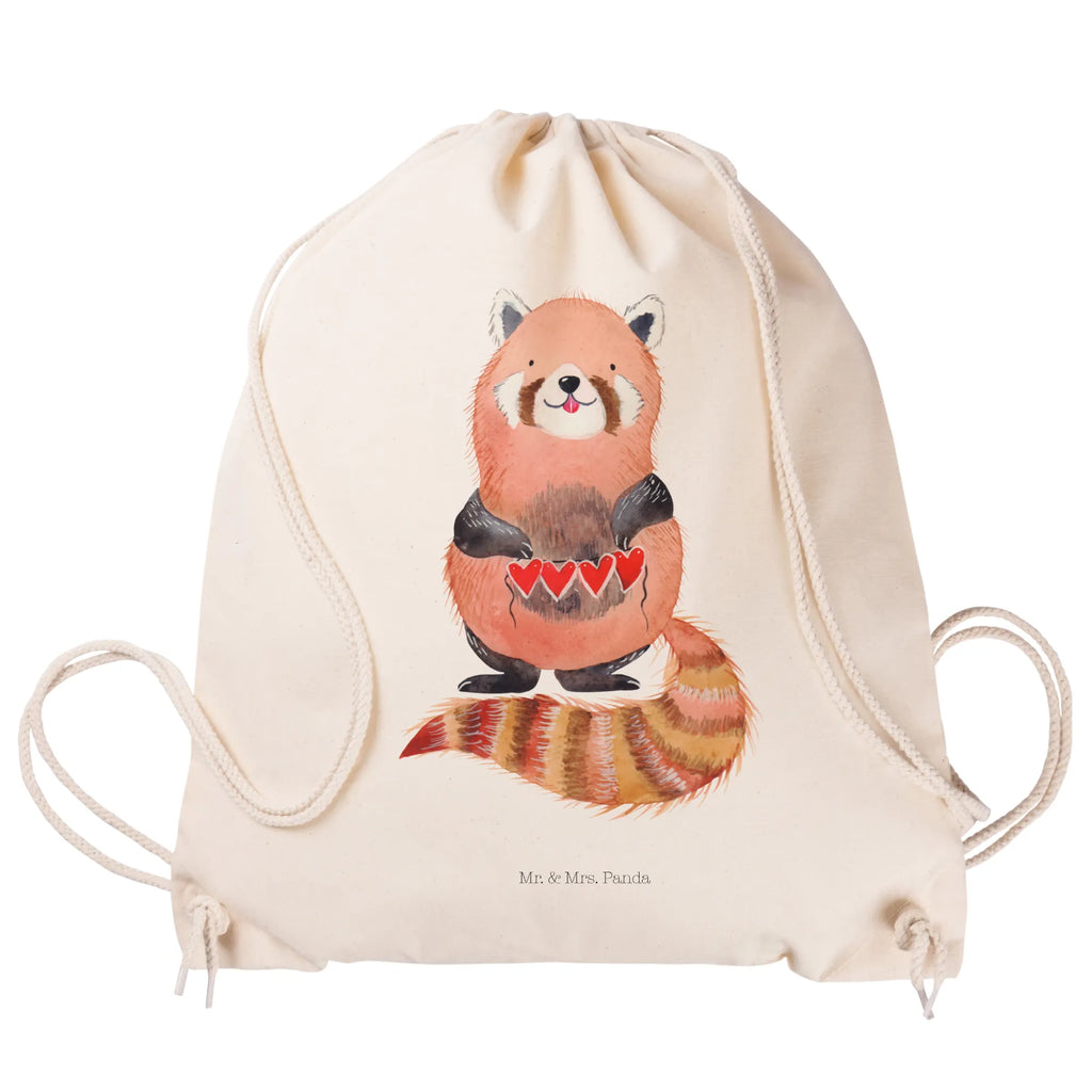 Sportbeutel Roter Panda Sportbeutel, Turnbeutel, Beutel, Sporttasche, Tasche, Stoffbeutel, Sportbeutel Kinder, Gymsack, Beutel Rucksack, Kleine Sporttasche, Sportzubehör, Turnbeutel Baumwolle, Tiermotive, Gute Laune, lustige Sprüche, Tiere, Panda, Liebe, Rot, Herz, Liebling, Lieblingsmensch