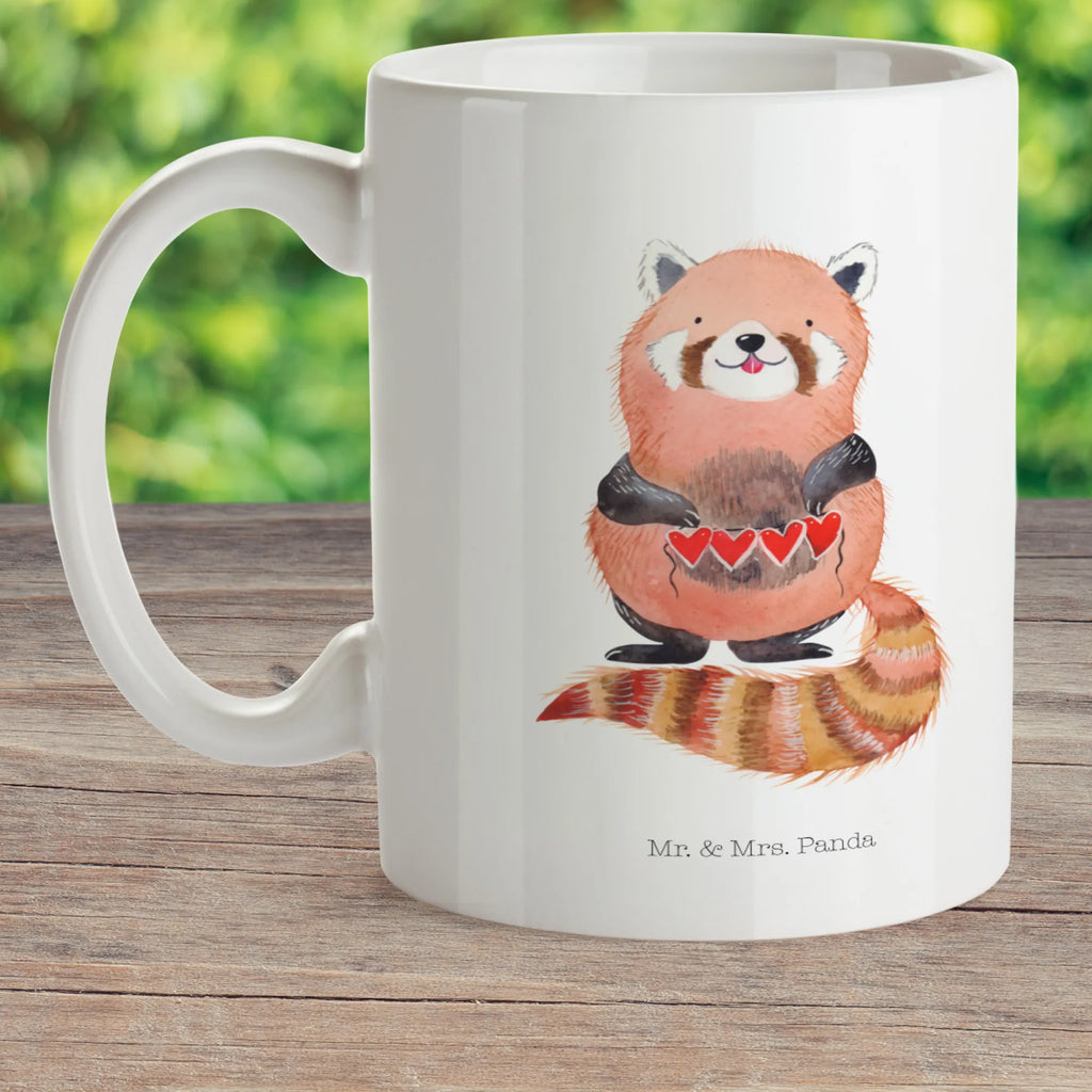 Kindertasse Roter Panda Kindertasse, Kinder Tasse, Kunststoff Tasse, Kindergarten Tasse, Trinkbecher, Camping Becher, Kaffeetasse, Kunststoffbecher, Kindergartenbecher, Outdoorgeschirr, Kunststoffgeschirr, Reisebecher, Reisetasse, Kinderbecher, Bruchfeste Tasse, Bruchsichere Tasse, Plastik Tasse, Plastiktasse, Tiermotive, Gute Laune, lustige Sprüche, Tiere, Panda, Liebe, Rot, Herz, Liebling, Lieblingsmensch