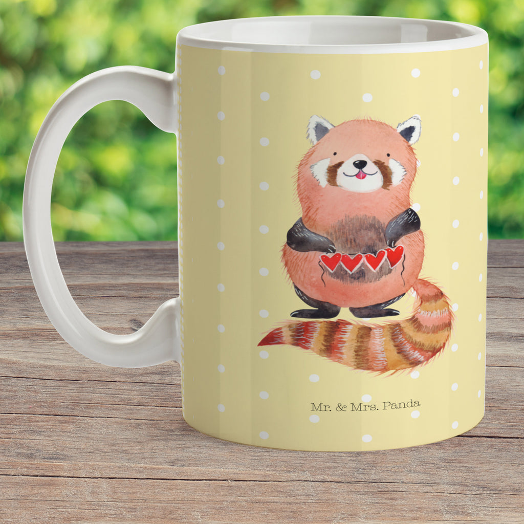 Kindertasse Roter Panda Kindertasse, Kinder Tasse, Kunststoff Tasse, Kindergarten Tasse, Trinkbecher, Camping Becher, Kaffeetasse, Kunststoffbecher, Kindergartenbecher, Outdoorgeschirr, Kunststoffgeschirr, Reisebecher, Reisetasse, Kinderbecher, Bruchfeste Tasse, Bruchsichere Tasse, Plastik Tasse, Plastiktasse, Tiermotive, Gute Laune, lustige Sprüche, Tiere, Panda, Liebe, Rot, Herz, Liebling, Lieblingsmensch