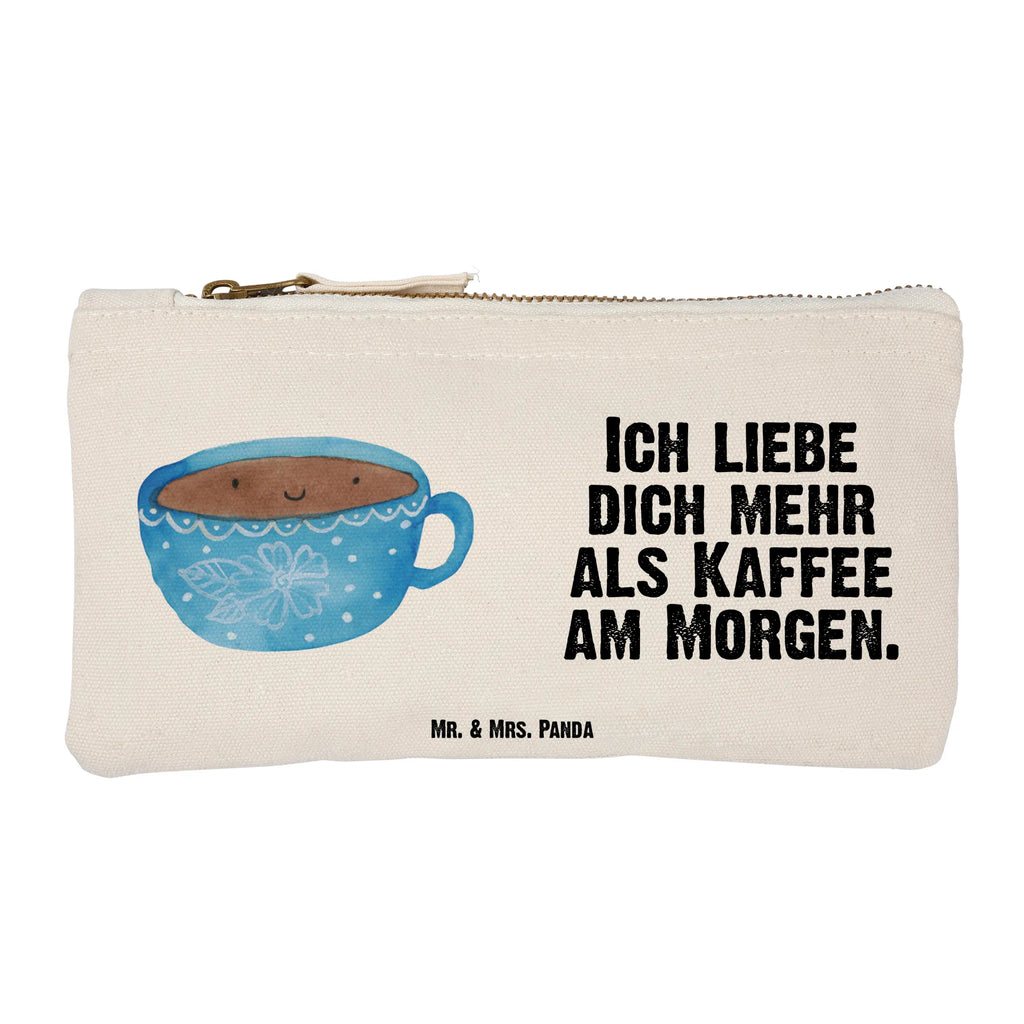 Schminktasche Kaffee Tasse Schminktasche, Kosmetiktasche, Kosmetikbeutel, Stiftemäppchen, Etui, Federmappe, Makeup, XXL, Schminketui, Kosmetiketui, Schlamperetui, Tiermotive, Gute Laune, lustige Sprüche, Tiere, Kaffee, Tasse, Liebe, Geschmack, Genuss, Glücklich