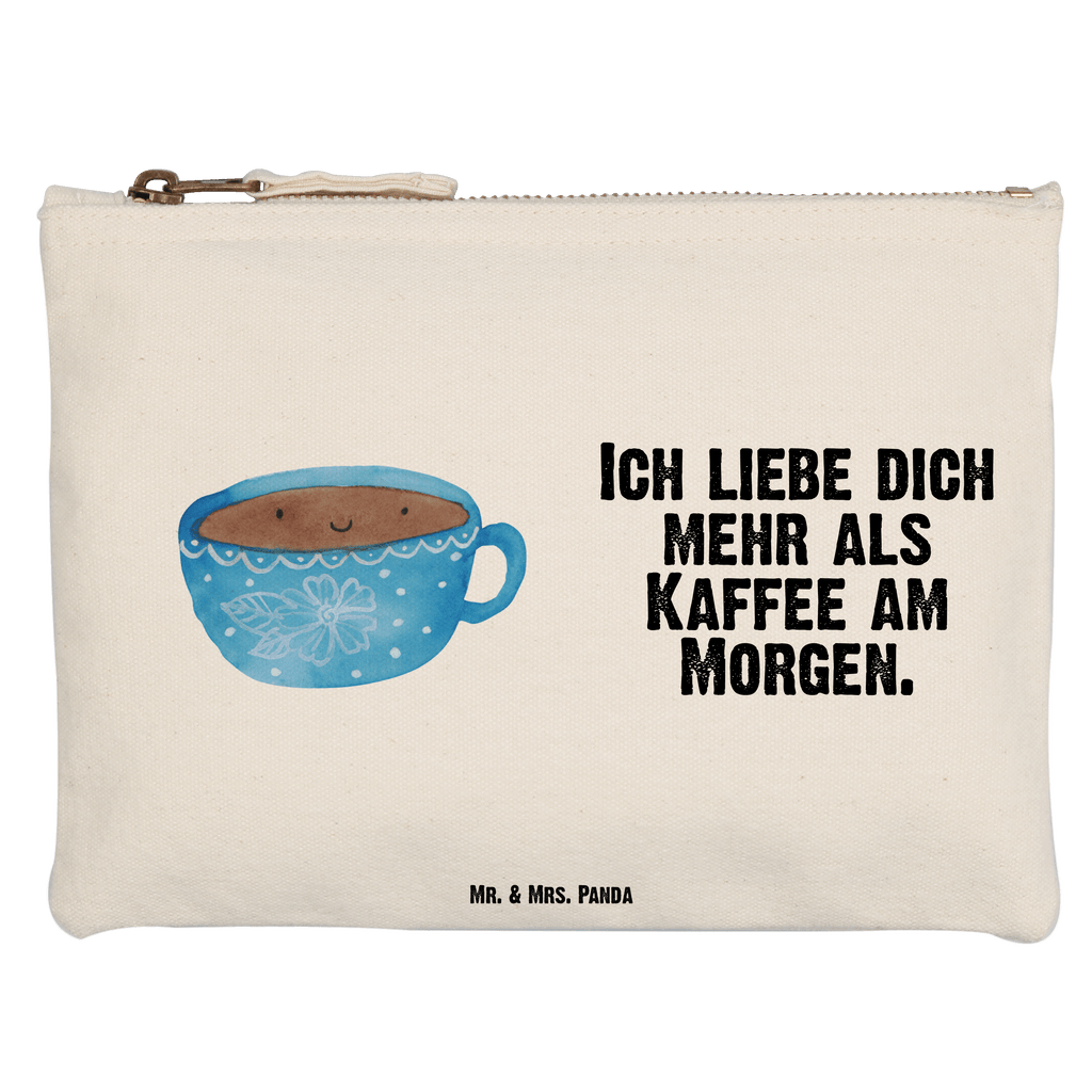 Schminktasche Kaffee Tasse Schminktasche, Kosmetiktasche, Kosmetikbeutel, Stiftemäppchen, Etui, Federmappe, Makeup, XXL, Schminketui, Kosmetiketui, Schlamperetui, Tiermotive, Gute Laune, lustige Sprüche, Tiere, Kaffee, Tasse, Liebe, Geschmack, Genuss, Glücklich