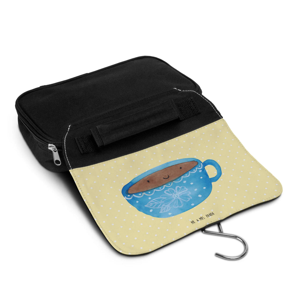 Kulturbeutel Kaffee Tasse Kulturbeutel, Zum Aufhängen, Waschtasche, Kosmetiktasche, Damen, Herren, Aufbewahrungstasche, Schminktasche, Kosmetikbeutel, Organizer, Kulturtasche, Schminkutensil, Tiermotive, Gute Laune, lustige Sprüche, Tiere, Kaffee, Tasse, Liebe, Geschmack, Genuss, Glücklich