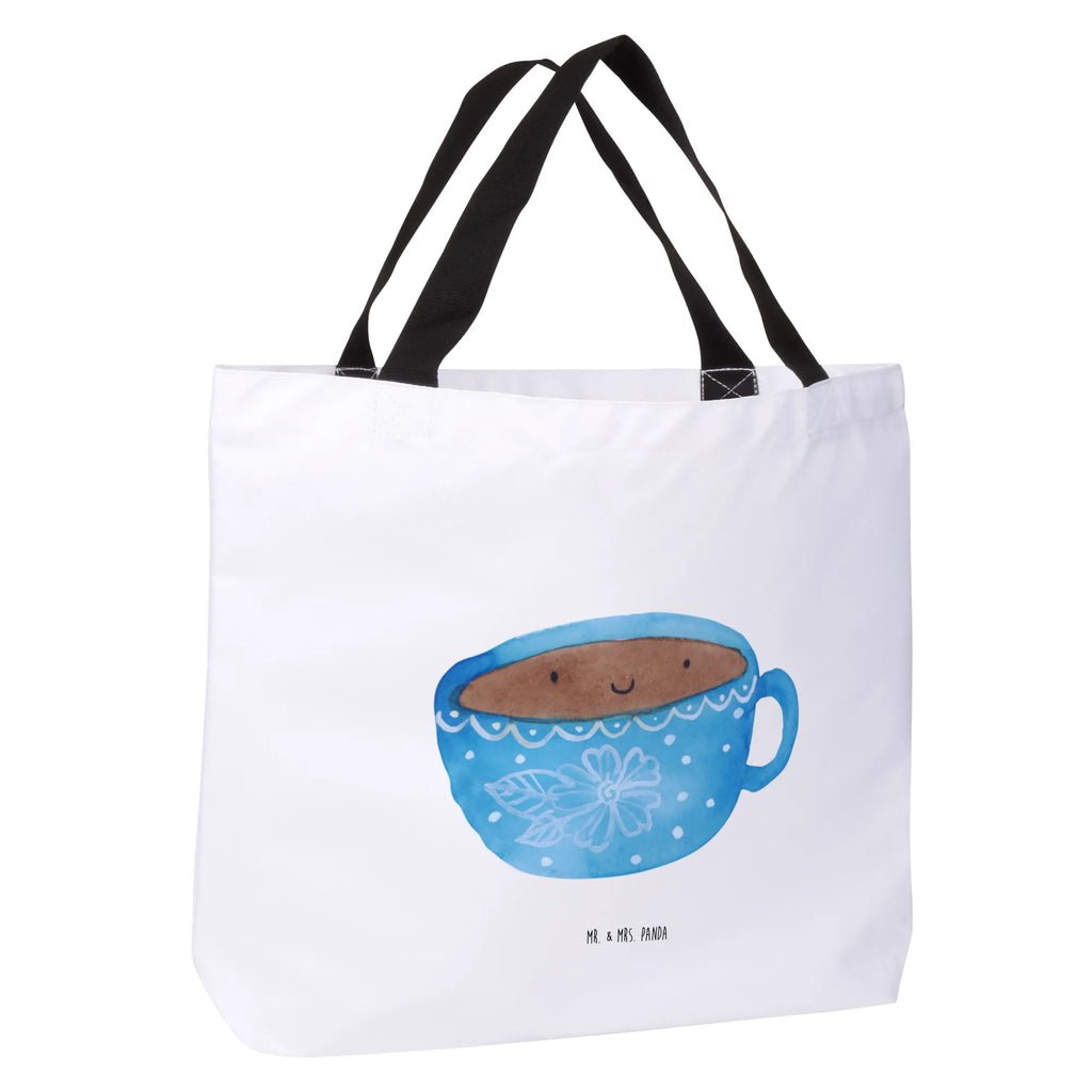 Shopper Kaffee Tasse Beutel, Einkaufstasche, Tasche, Strandtasche, Einkaufsbeutel, Shopper, Schultasche, Freizeittasche, Tragebeutel, Schulbeutel, Alltagstasche, Tiermotive, Gute Laune, lustige Sprüche, Tiere, Kaffee, Tasse, Liebe, Geschmack, Genuss, Glücklich