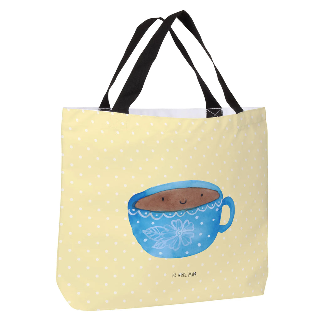 Shopper Kaffee Tasse Beutel, Einkaufstasche, Tasche, Strandtasche, Einkaufsbeutel, Shopper, Schultasche, Freizeittasche, Tragebeutel, Schulbeutel, Alltagstasche, Tiermotive, Gute Laune, lustige Sprüche, Tiere, Kaffee, Tasse, Liebe, Geschmack, Genuss, Glücklich