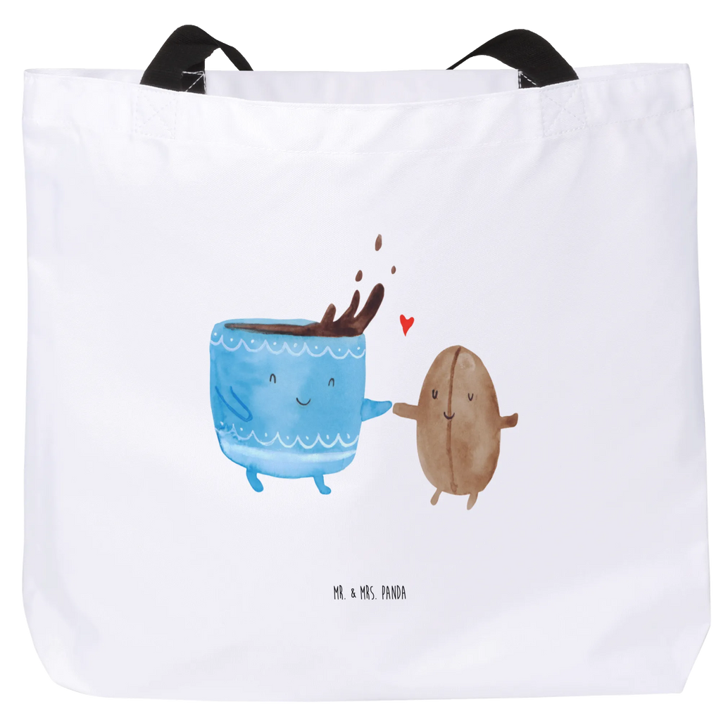 Shopper Kaffee Bohne Beutel, Einkaufstasche, Tasche, Strandtasche, Einkaufsbeutel, Shopper, Schultasche, Freizeittasche, Tragebeutel, Schulbeutel, Alltagstasche, Tiermotive, Gute Laune, lustige Sprüche, Tiere, Kaffee, Kaffeebohne, Genuss, Zufriedenheit, Glück