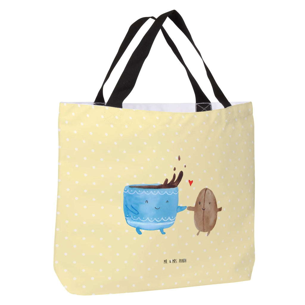 Shopper Kaffee Bohne Beutel, Einkaufstasche, Tasche, Strandtasche, Einkaufsbeutel, Shopper, Schultasche, Freizeittasche, Tragebeutel, Schulbeutel, Alltagstasche, Tiermotive, Gute Laune, lustige Sprüche, Tiere, Kaffee, Kaffeebohne, Genuss, Zufriedenheit, Glück