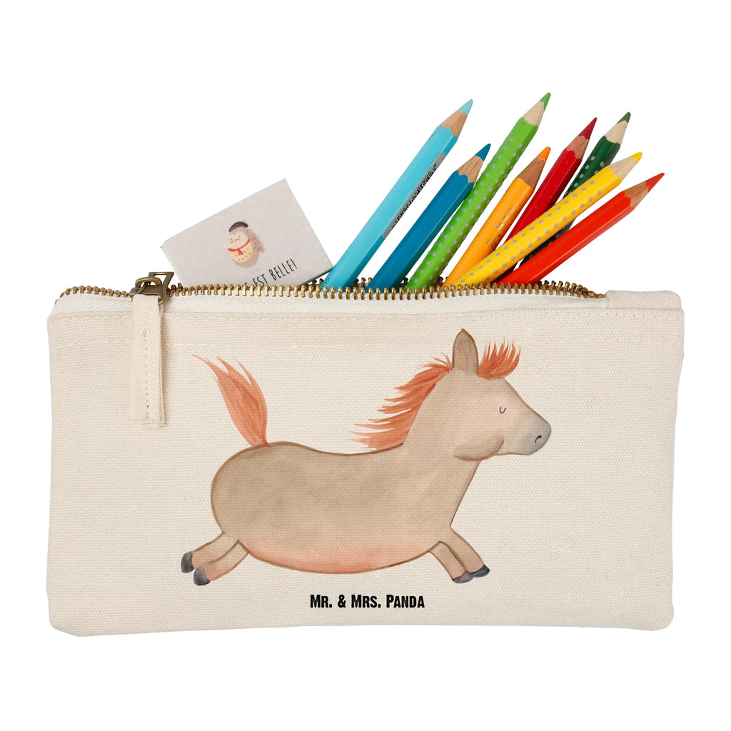 Schminktasche Pferd springt Schminktasche, Kosmetiktasche, Kosmetikbeutel, Stiftemäppchen, Etui, Federmappe, Makeup, XXL, Schminketui, Kosmetiketui, Schlamperetui, Bauernhof, Hoftiere, Landwirt, Landwirtin, Pferd, Pony, Pferde, Stall, Pferdestall, ausreiten, reiten, Pferdebesitzer