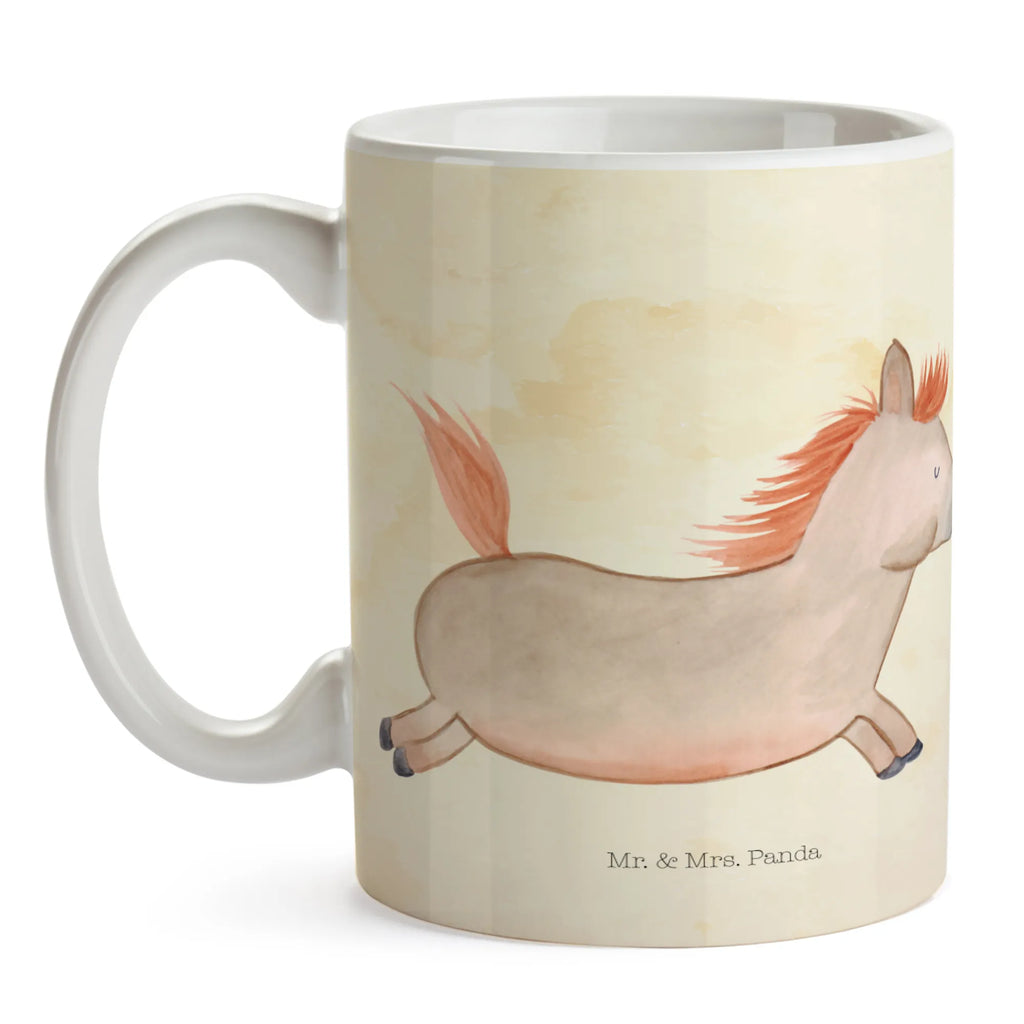 Tasse Pferd springt Tasse, Kaffeetasse, Teetasse, Becher, Kaffeebecher, Teebecher, Keramiktasse, Porzellantasse, Büro Tasse, Geschenk Tasse, Tasse Sprüche, Tasse Motive, Kaffeetassen, Tasse bedrucken, Designer Tasse, Cappuccino Tassen, Schöne Teetassen, Bauernhof, Hoftiere, Landwirt, Landwirtin, Pferd, Pony, Pferde, Stall, Pferdestall, ausreiten, reiten, Pferdebesitzer