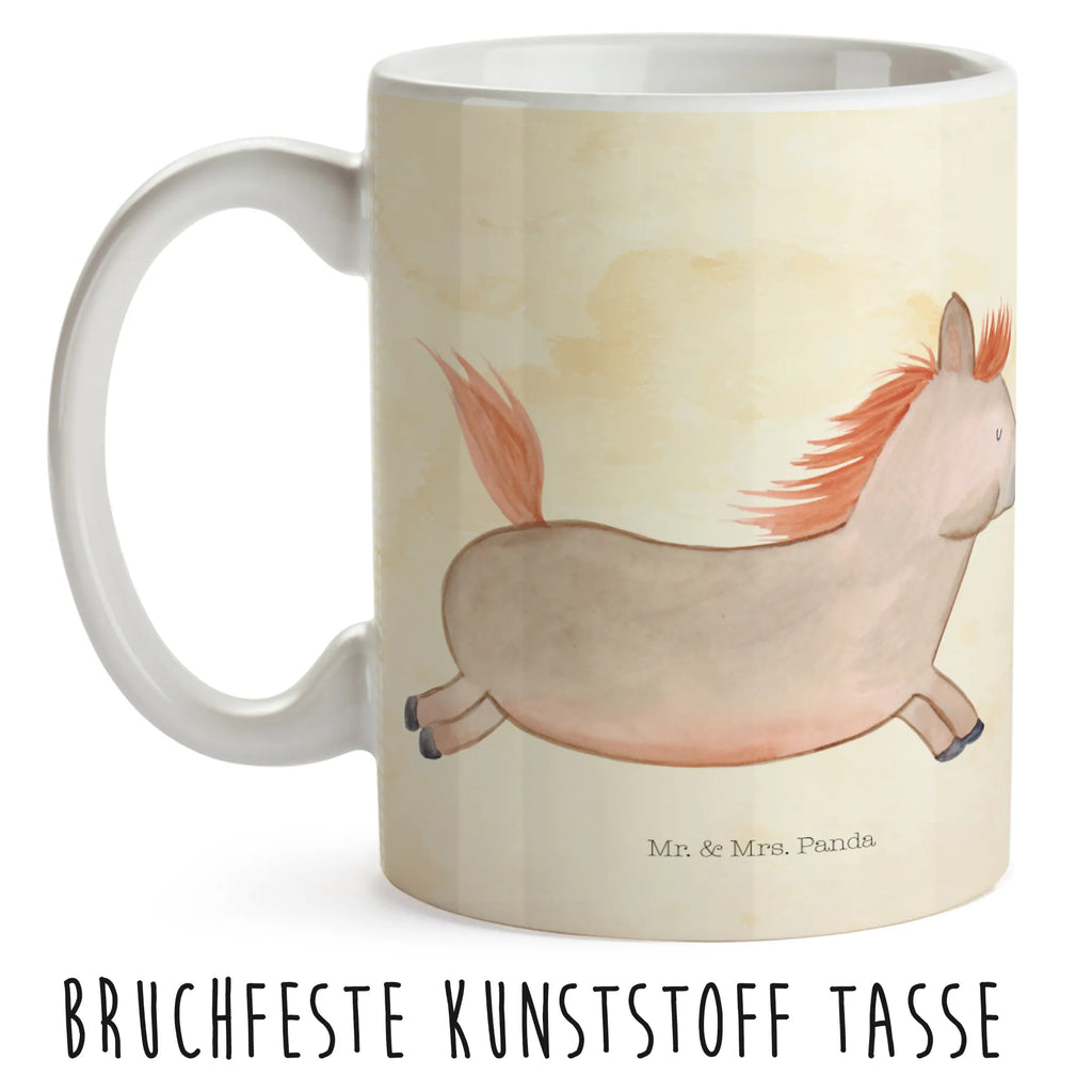 Kindertasse Pferd springt Kindertasse, Kinder Tasse, Kunststoff Tasse, Kindergarten Tasse, Trinkbecher, Camping Becher, Kaffeetasse, Kunststoffbecher, Kindergartenbecher, Outdoorgeschirr, Kunststoffgeschirr, Reisebecher, Reisetasse, Kinderbecher, Bruchfeste Tasse, Bruchsichere Tasse, Plastik Tasse, Plastiktasse, Bauernhof, Hoftiere, Landwirt, Landwirtin, Pferd, Pony, Pferde, Stall, Pferdestall, ausreiten, reiten, Pferdebesitzer