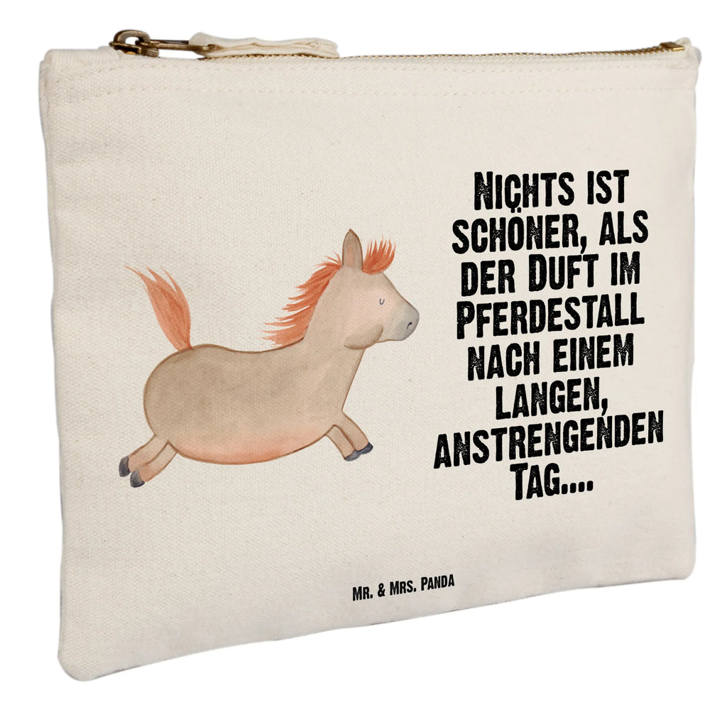 Schminktasche Pferd springt Schminktasche, Kosmetiktasche, Kosmetikbeutel, Stiftemäppchen, Etui, Federmappe, Makeup, XXL, Schminketui, Kosmetiketui, Schlamperetui, Bauernhof, Hoftiere, Landwirt, Landwirtin, Pferd, Pony, Pferde, Stall, Pferdestall, ausreiten, reiten, Pferdebesitzer