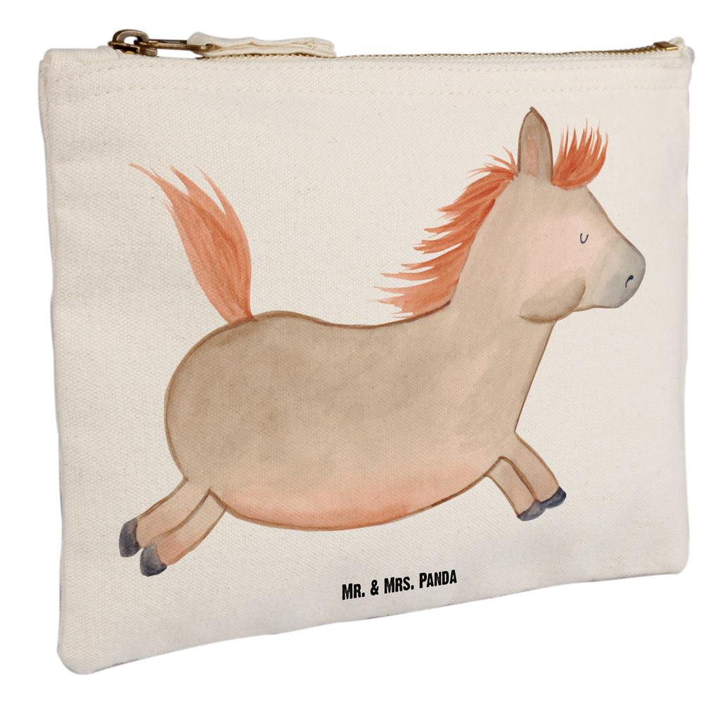 Schminktasche Pferd springt Schminktasche, Kosmetiktasche, Kosmetikbeutel, Stiftemäppchen, Etui, Federmappe, Makeup, XXL, Schminketui, Kosmetiketui, Schlamperetui, Bauernhof, Hoftiere, Landwirt, Landwirtin, Pferd, Pony, Pferde, Stall, Pferdestall, ausreiten, reiten, Pferdebesitzer