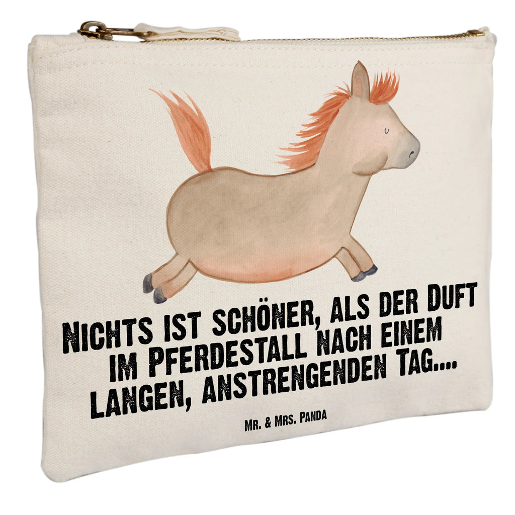 Schminktasche Pferd springt Schminktasche, Kosmetiktasche, Kosmetikbeutel, Stiftemäppchen, Etui, Federmappe, Makeup, XXL, Schminketui, Kosmetiketui, Schlamperetui, Bauernhof, Hoftiere, Landwirt, Landwirtin, Pferd, Pony, Pferde, Stall, Pferdestall, ausreiten, reiten, Pferdebesitzer