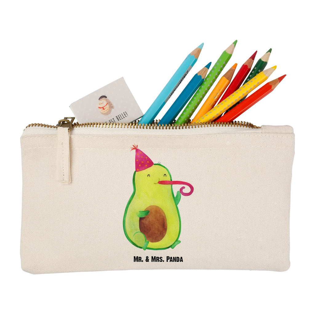 Schminktasche Avocado Birthday Schminktasche, Kosmetiktasche, Kosmetikbeutel, Stiftemäppchen, Etui, Federmappe, Makeup, XXL, Schminketui, Kosmetiketui, Schlamperetui, Avocado, Veggie, Vegan, Gesund