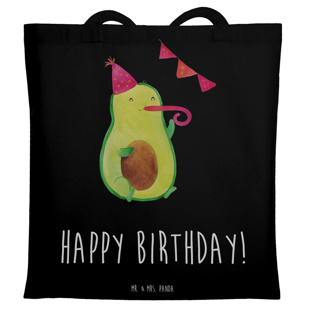 Tragetasche Avocado Birthday Beuteltasche, Beutel, Einkaufstasche, Jutebeutel, Stoffbeutel, Tasche, Shopper, Umhängetasche, Strandtasche, Schultertasche, Stofftasche, Tragetasche, Badetasche, Jutetasche, Einkaufstüte, Laptoptasche, Avocado, Veggie, Vegan, Gesund