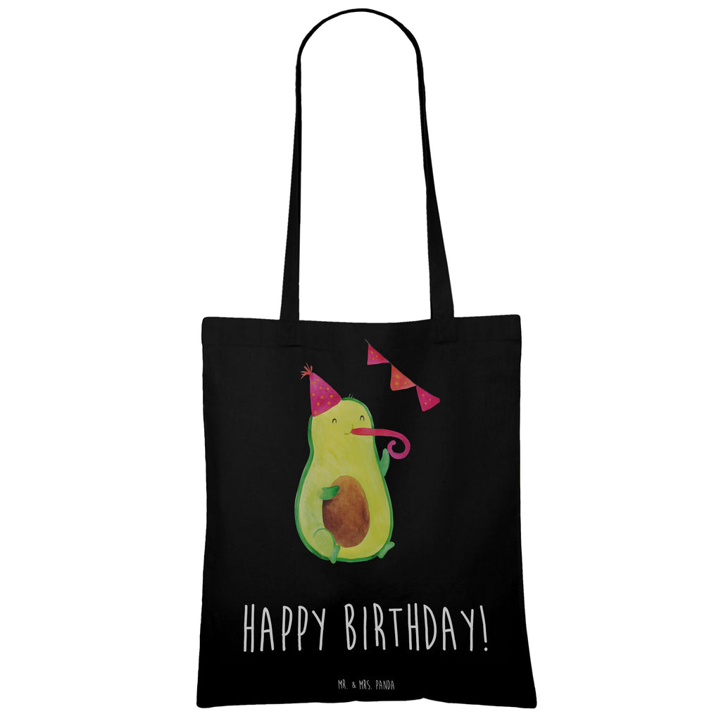 Tragetasche Avocado Birthday Beuteltasche, Beutel, Einkaufstasche, Jutebeutel, Stoffbeutel, Tasche, Shopper, Umhängetasche, Strandtasche, Schultertasche, Stofftasche, Tragetasche, Badetasche, Jutetasche, Einkaufstüte, Laptoptasche, Avocado, Veggie, Vegan, Gesund