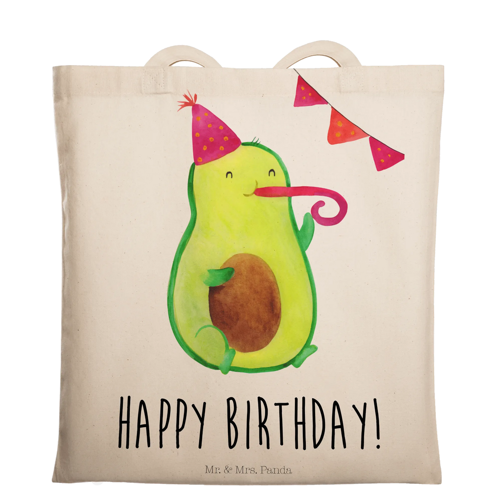 Tragetasche Avocado Birthday Beuteltasche, Beutel, Einkaufstasche, Jutebeutel, Stoffbeutel, Tasche, Shopper, Umhängetasche, Strandtasche, Schultertasche, Stofftasche, Tragetasche, Badetasche, Jutetasche, Einkaufstüte, Laptoptasche, Avocado, Veggie, Vegan, Gesund