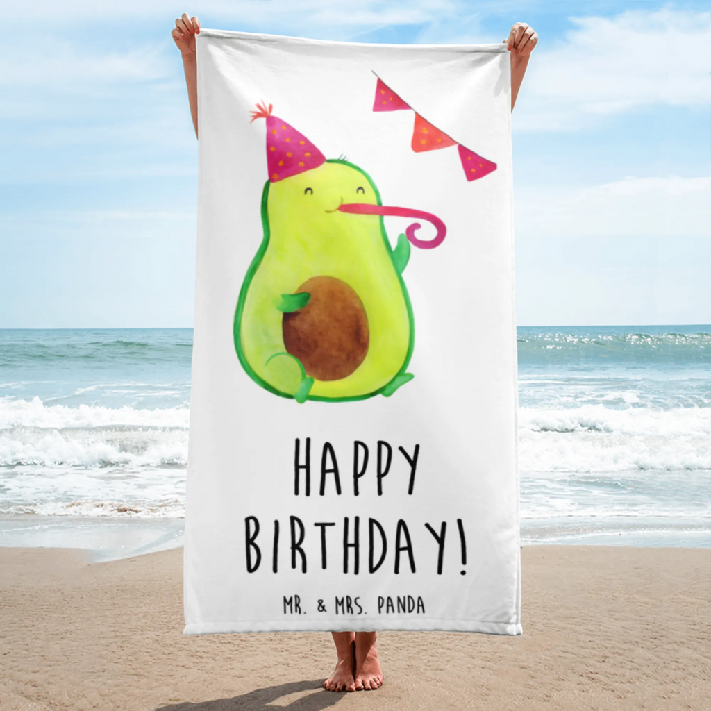 XL Badehandtuch Avocado Birthday Handtuch, Badetuch, Duschtuch, Strandtuch, Saunatuch, Avocado, Veggie, Vegan, Gesund