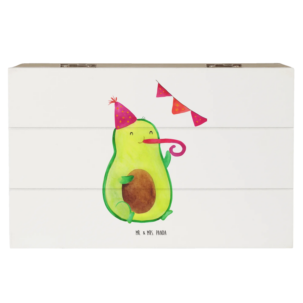 Holzkiste Avocado Birthday Holzkiste, Kiste, Schatzkiste, Truhe, Schatulle, XXL, Erinnerungsbox, Erinnerungskiste, Dekokiste, Aufbewahrungsbox, Geschenkbox, Geschenkdose, Avocado, Veggie, Vegan, Gesund