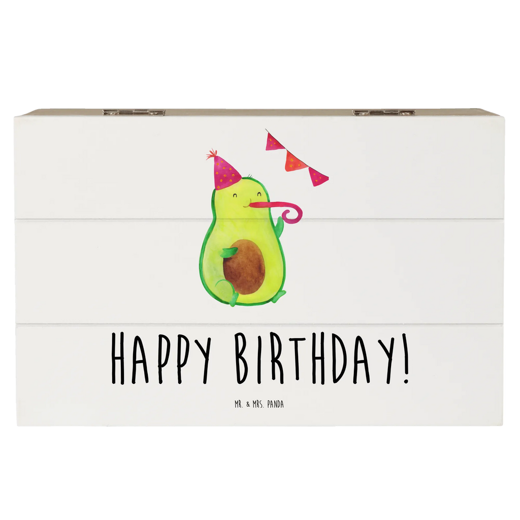 Holzkiste Avocado Birthday Holzkiste, Kiste, Schatzkiste, Truhe, Schatulle, XXL, Erinnerungsbox, Erinnerungskiste, Dekokiste, Aufbewahrungsbox, Geschenkbox, Geschenkdose, Avocado, Veggie, Vegan, Gesund