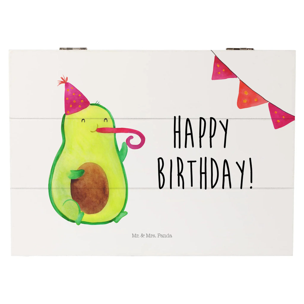 Holzkiste Avocado Birthday Holzkiste, Kiste, Schatzkiste, Truhe, Schatulle, XXL, Erinnerungsbox, Erinnerungskiste, Dekokiste, Aufbewahrungsbox, Geschenkbox, Geschenkdose, Avocado, Veggie, Vegan, Gesund