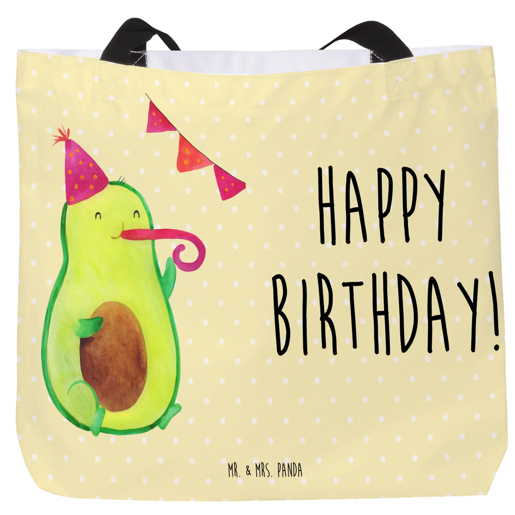 Shopper Avocado Birthday Beutel, Einkaufstasche, Tasche, Strandtasche, Einkaufsbeutel, Shopper, Schultasche, Freizeittasche, Tragebeutel, Schulbeutel, Alltagstasche, Avocado, Veggie, Vegan, Gesund