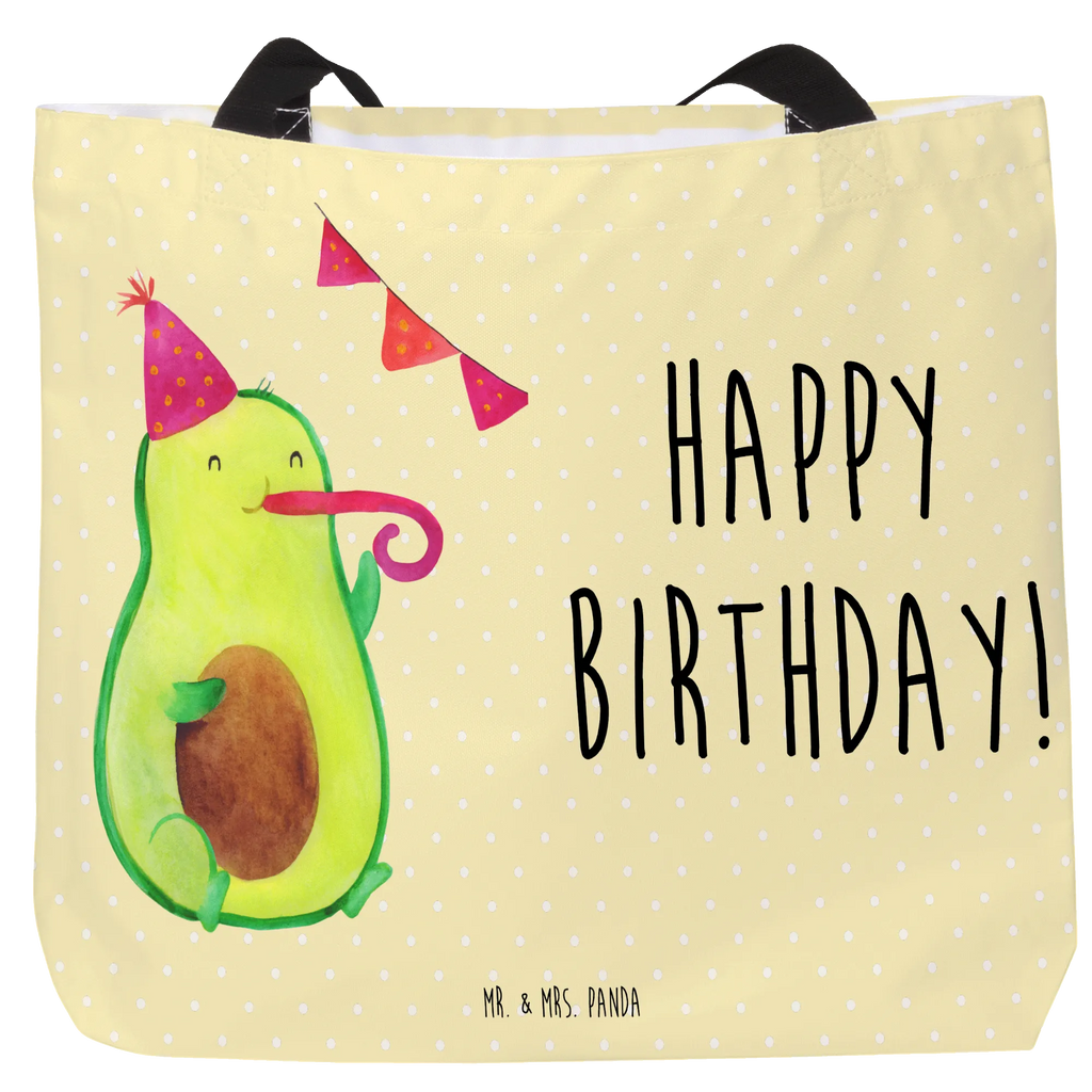 Shopper Avocado Birthday Beutel, Einkaufstasche, Tasche, Strandtasche, Einkaufsbeutel, Shopper, Schultasche, Freizeittasche, Tragebeutel, Schulbeutel, Alltagstasche, Avocado, Veggie, Vegan, Gesund