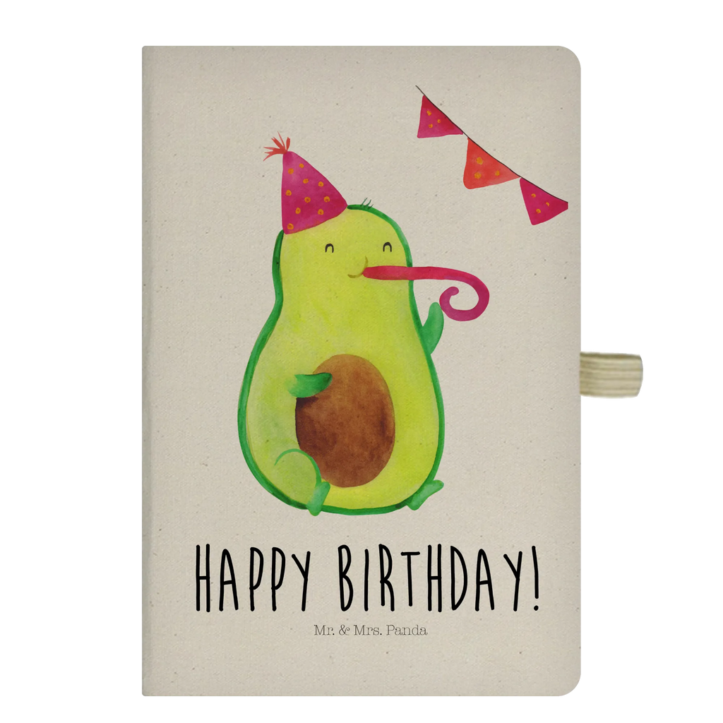 Baumwoll Notizbuch Avocado Birthday Notizen, Eintragebuch, Tagebuch, Notizblock, Adressbuch, Journal, Kladde, Skizzenbuch, Notizheft, Schreibbuch, Schreibheft, Avocado, Veggie, Vegan, Gesund