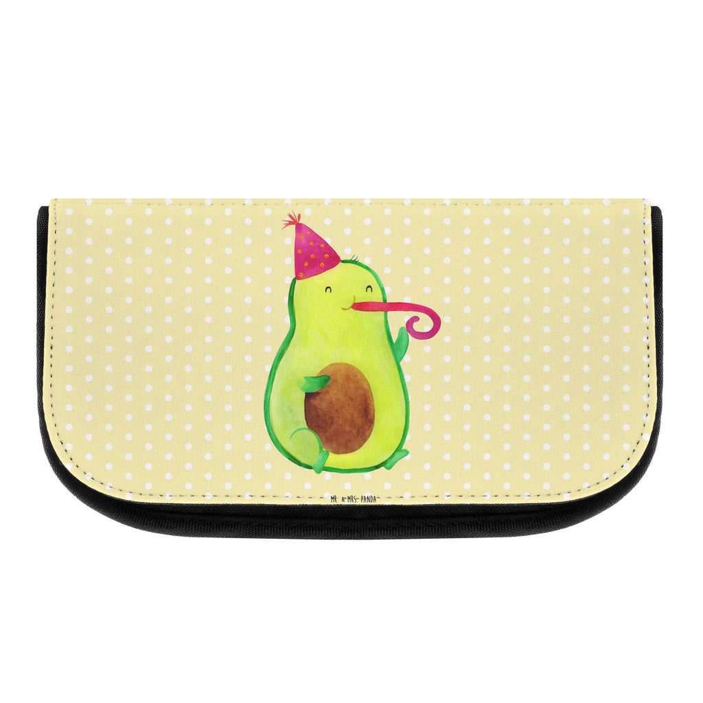 Kosmetiktasche Avocado Partyhupe Kosmetikbeutel, Kulturtasche, Kulturbeutel, Schminktasche, Make-Up Tasche, Kosmetiktasche, Beauty Bag, Kosmetiktasche Damen, Make Up Tasche, Kosmetik Tasche, Kosmetiktasche Klein, Kleine Kosmetiktasche, Schminktasche Klein, Kosmetiktasche Mit Fächern, Schminktäschen, Schminke Tasche, Kosmetiktaschen Damen, Beauty Case, Schmink Täschchen, Avocado, Veggie, Vegan, Gesund, Party, Feierlichkeit, Feier, Fete, Geburtstag, Gute Laune, Tröte