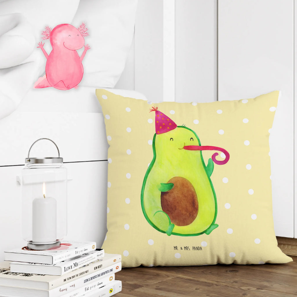 40x40 Kissen Avocado Partyhupe Kissenhülle, Kopfkissen, Sofakissen, Dekokissen, Motivkissen, sofakissen, sitzkissen, Kissen, Kissenbezüge, Kissenbezug 40x40, Kissen 40x40, Kissenhülle 40x40, Zierkissen, Couchkissen, Dekokissen Sofa, Sofakissen 40x40, Dekokissen 40x40, Kopfkissen 40x40, Kissen 40x40 Waschbar, Avocado, Veggie, Vegan, Gesund, Party, Feierlichkeit, Feier, Fete, Geburtstag, Gute Laune, Tröte