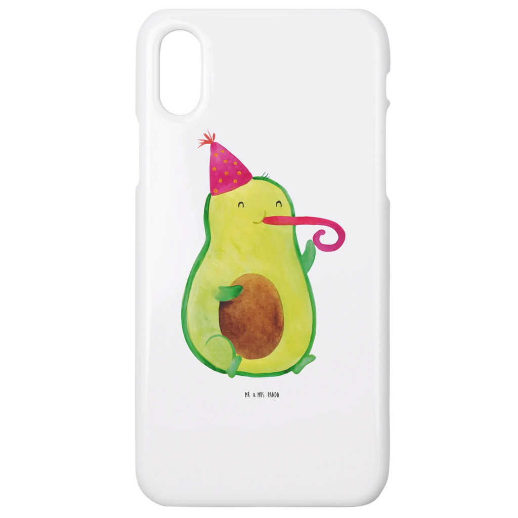 Handyhülle Avocado Feier Handyhülle, Handycover, Cover, Handy, Hülle, Iphone 10, Iphone X, Avocado, Veggie, Vegan, Gesund, Party, Feierlichkeit, Feier, Fete, Geburtstag, Gute Laune, Tröte