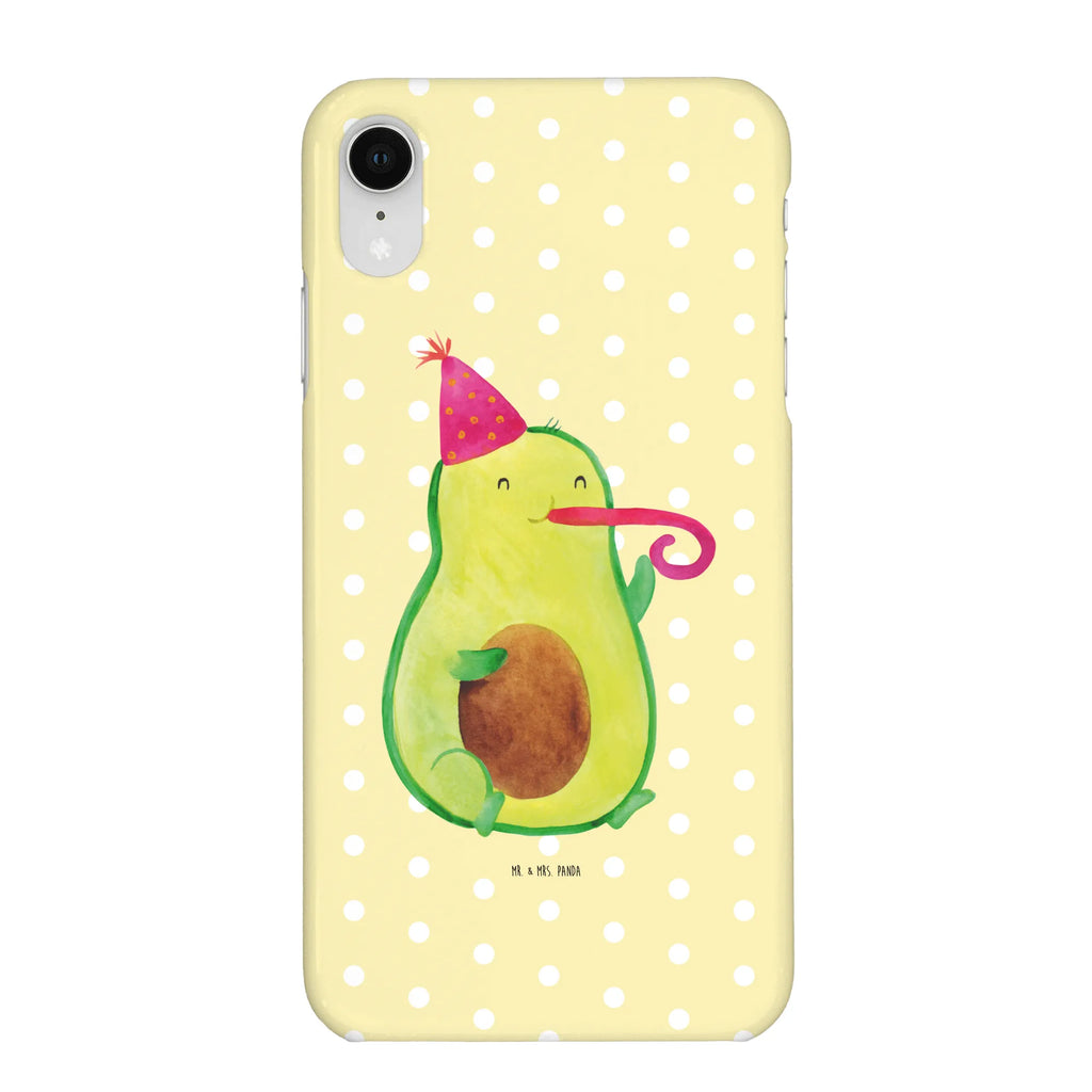 Handyhülle Avocado Feier Handyhülle, Handycover, Cover, Handy, Hülle, Iphone 10, Iphone X, Avocado, Veggie, Vegan, Gesund, Party, Feierlichkeit, Feier, Fete, Geburtstag, Gute Laune, Tröte