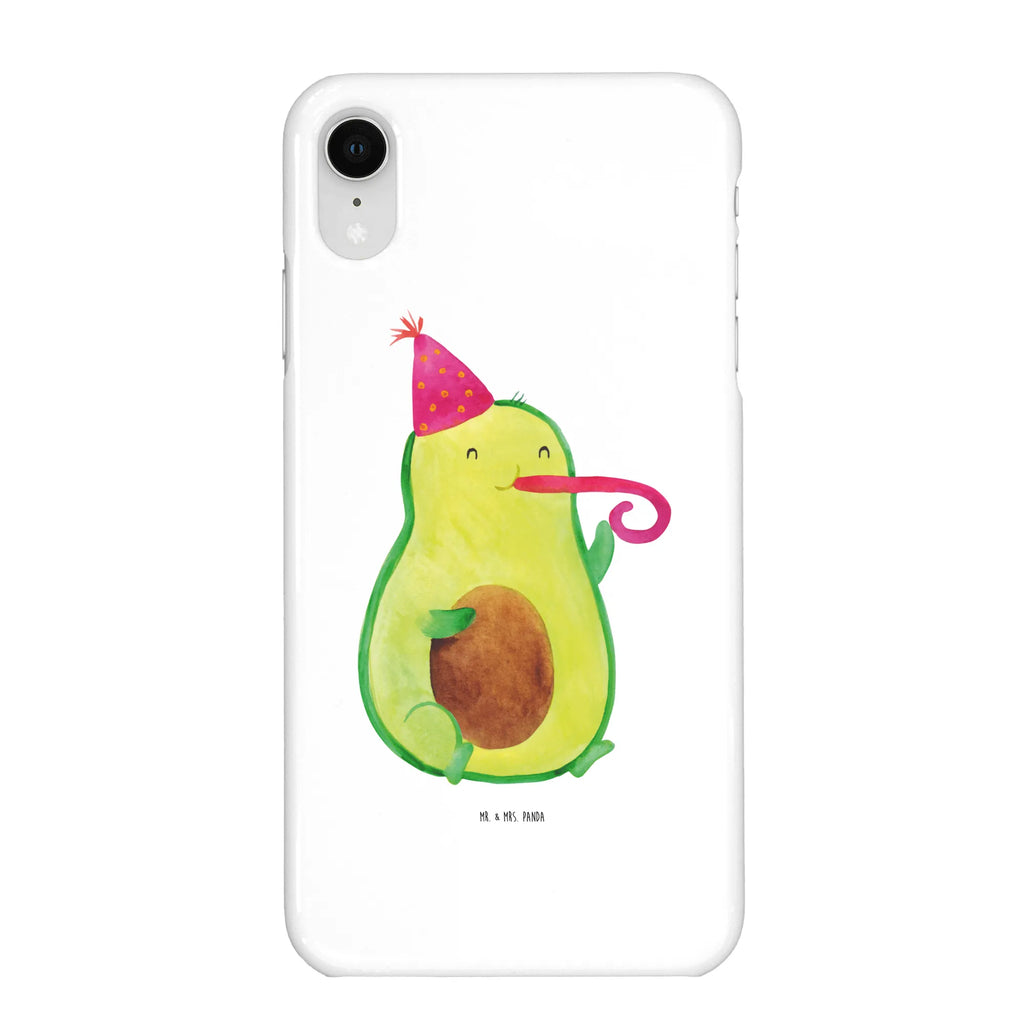 Handyhülle Avocado Feier Handyhülle, Handycover, Cover, Handy, Hülle, Iphone 10, Iphone X, Avocado, Veggie, Vegan, Gesund, Party, Feierlichkeit, Feier, Fete, Geburtstag, Gute Laune, Tröte