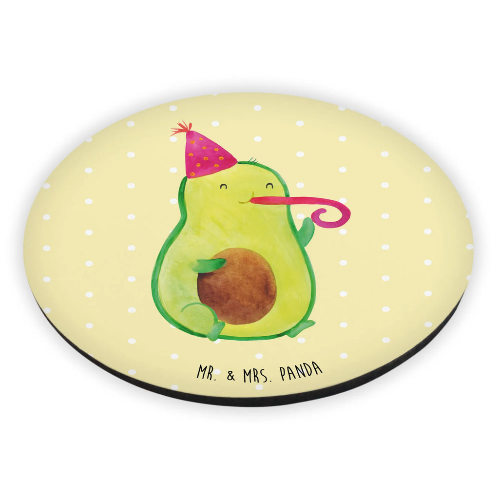 Rund Magnet Avocado Partyhupe Kühlschrankmagnet, Pinnwandmagnet, Souvenir Magnet, Motivmagnete, Dekomagnet, Whiteboard Magnet, Notiz Magnet, Kühlschrank Dekoration, Avocado, Veggie, Vegan, Gesund, Party, Feierlichkeit, Feier, Fete, Geburtstag, Gute Laune, Tröte