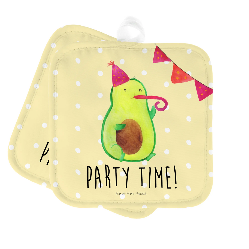 2er Set Topflappen  Avocado Party Time Topflappen, Topfuntersetzer, Ofenhandschuh, Topflappen Set, Topflappen lustig, Topflappen mit Spruch, Ofenhandschuhe, Topfhandschuhe, Topfhandschuh, Topflappenset, Topflappen 2er Set, Schöne Topflappen, Avocado, Veggie, Vegan, Gesund