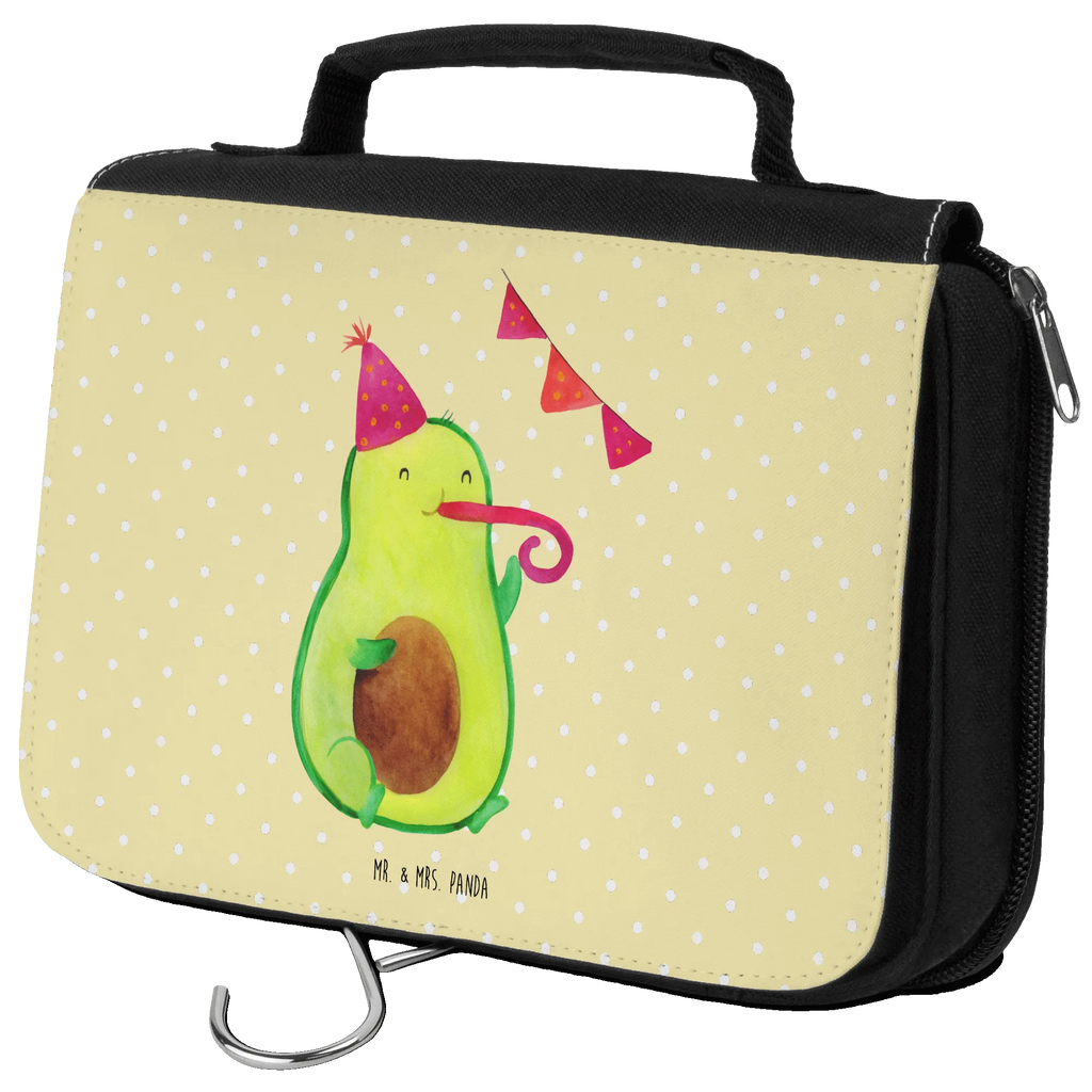 Kulturbeutel Avocado Party Zeit Kulturbeutel, Zum Aufhängen, Waschtasche, Kosmetiktasche, Damen, Herren, Aufbewahrungstasche, Schminktasche, Kosmetikbeutel, Organizer, Kulturtasche, Schminkutensil, Avocado, Veggie, Vegan, Gesund