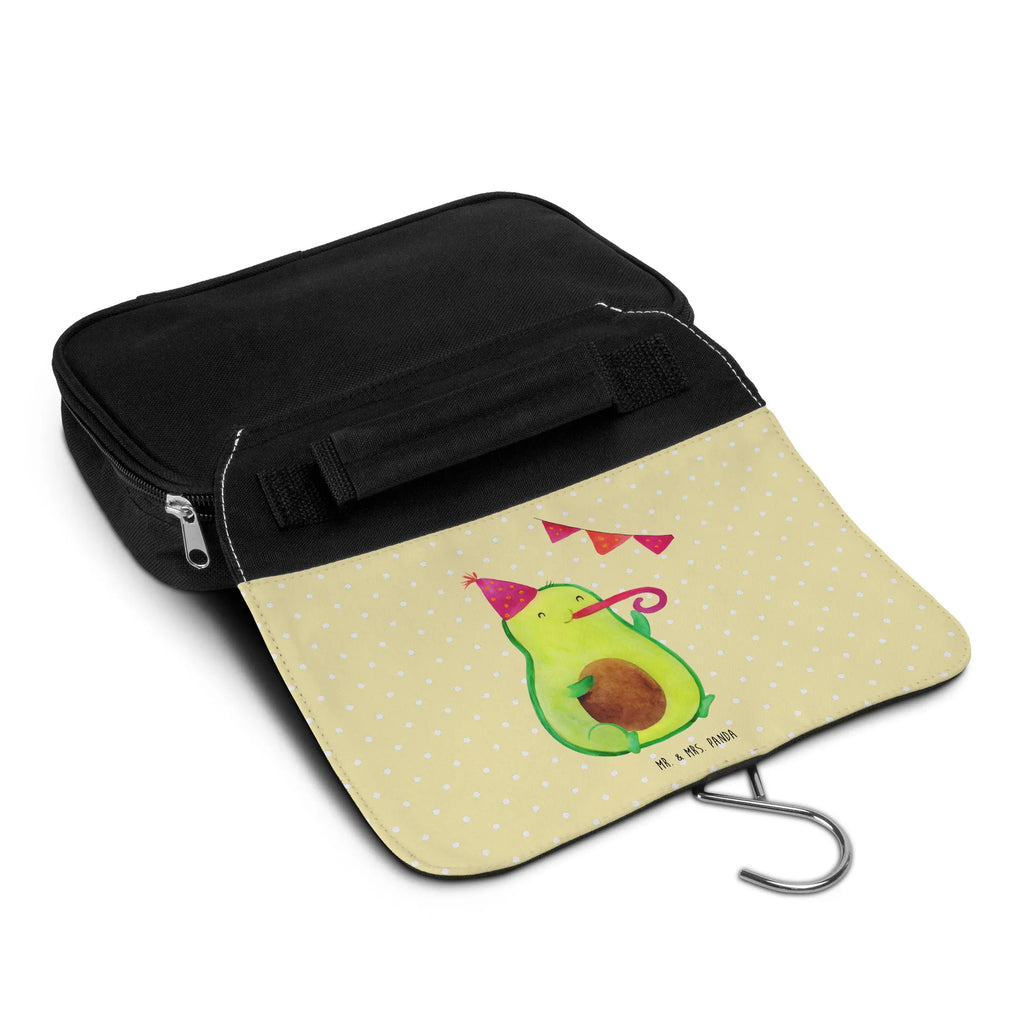 Kulturbeutel Avocado Party Zeit Kulturbeutel, Zum Aufhängen, Waschtasche, Kosmetiktasche, Damen, Herren, Aufbewahrungstasche, Schminktasche, Kosmetikbeutel, Organizer, Kulturtasche, Schminkutensil, Avocado, Veggie, Vegan, Gesund