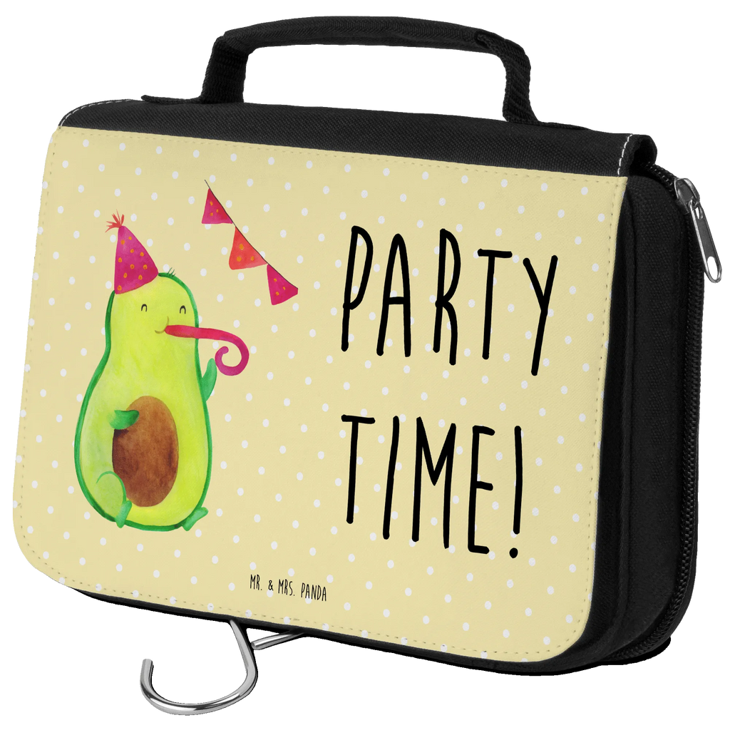 Kulturbeutel Avocado Party Zeit Kulturbeutel, Zum Aufhängen, Waschtasche, Kosmetiktasche, Damen, Herren, Aufbewahrungstasche, Schminktasche, Kosmetikbeutel, Organizer, Kulturtasche, Schminkutensil, Avocado, Veggie, Vegan, Gesund