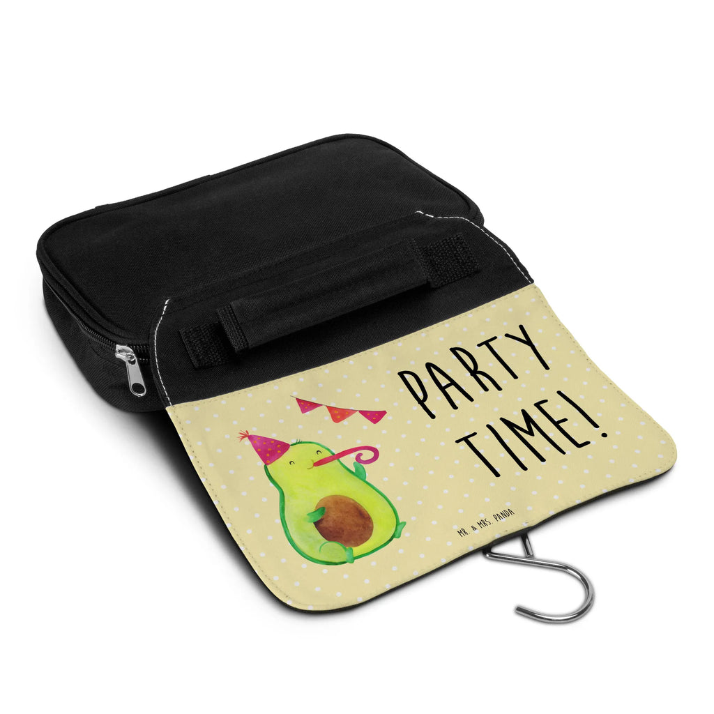 Kulturbeutel Avocado Party Zeit Kulturbeutel, Zum Aufhängen, Waschtasche, Kosmetiktasche, Damen, Herren, Aufbewahrungstasche, Schminktasche, Kosmetikbeutel, Organizer, Kulturtasche, Schminkutensil, Avocado, Veggie, Vegan, Gesund