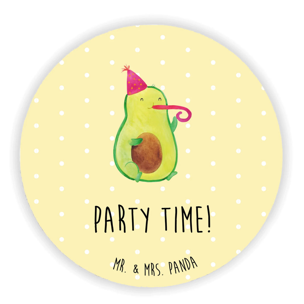 Rund Magnet Avocado Party Time Kühlschrankmagnet, Pinnwandmagnet, Souvenir Magnet, Motivmagnete, Dekomagnet, Whiteboard Magnet, Notiz Magnet, Kühlschrank Dekoration, Avocado, Veggie, Vegan, Gesund