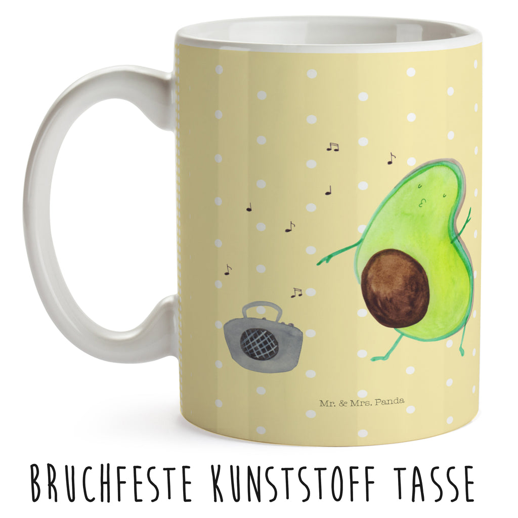 Kindertasse Avocado tanzt Kindertasse, Kinder Tasse, Kunststoff Tasse, Kindergarten Tasse, Trinkbecher, Camping Becher, Kaffeetasse, Kunststoffbecher, Kindergartenbecher, Outdoorgeschirr, Kunststoffgeschirr, Reisebecher, Reisetasse, Kinderbecher, Bruchfeste Tasse, Bruchsichere Tasse, Plastik Tasse, Plastiktasse, Avocado, Veggie, Vegan, Gesund