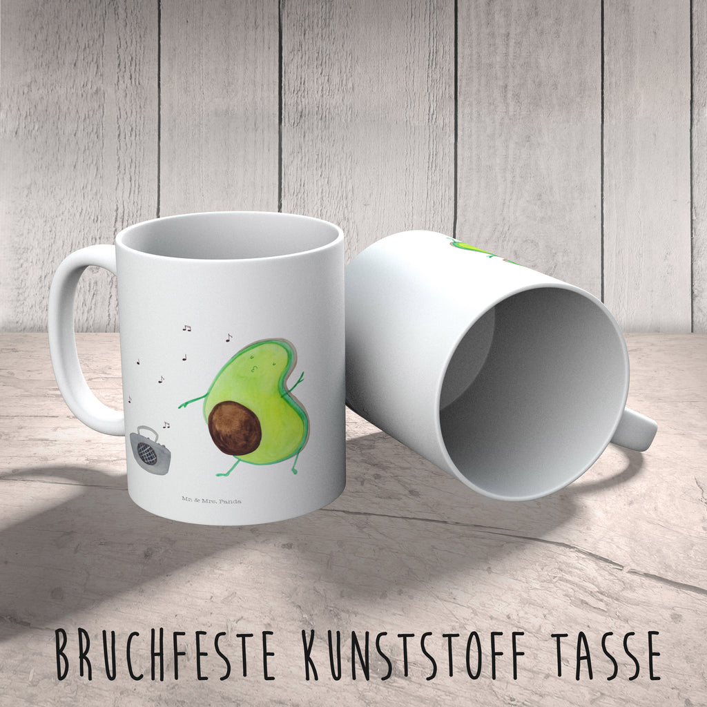 Kindertasse Avocado tanzt Kindertasse, Kinder Tasse, Kunststoff Tasse, Kindergarten Tasse, Trinkbecher, Camping Becher, Kaffeetasse, Kunststoffbecher, Kindergartenbecher, Outdoorgeschirr, Kunststoffgeschirr, Reisebecher, Reisetasse, Kinderbecher, Bruchfeste Tasse, Bruchsichere Tasse, Plastik Tasse, Plastiktasse, Avocado, Veggie, Vegan, Gesund