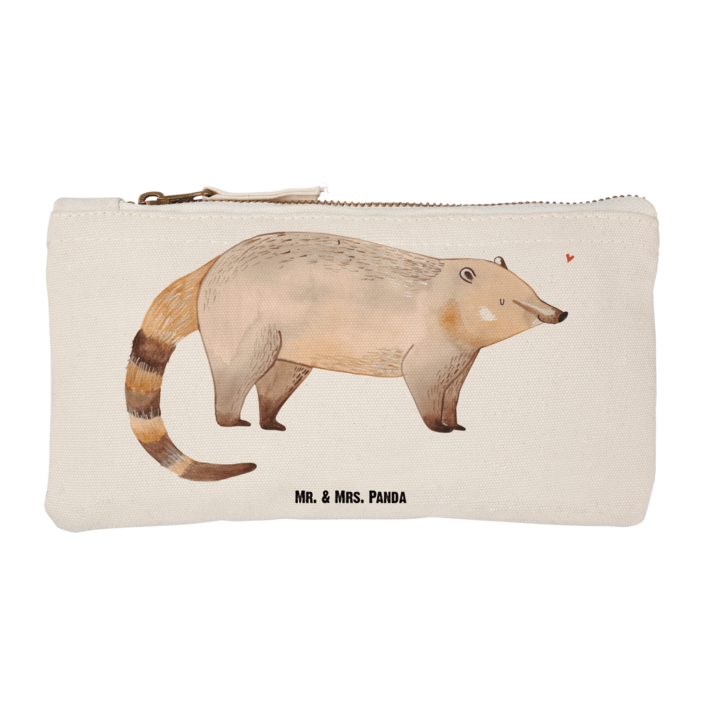 Schminktasche Nasenbaer Schminktasche, Kosmetiktasche, Kosmetikbeutel, Stiftemäppchen, Etui, Federmappe, Makeup, XXL, Schminketui, Kosmetiketui, Schlamperetui, Tiermotive, Gute Laune, lustige Sprüche, Tiere, Nasenbär, Nasenbären, Rüsselbär, Bär