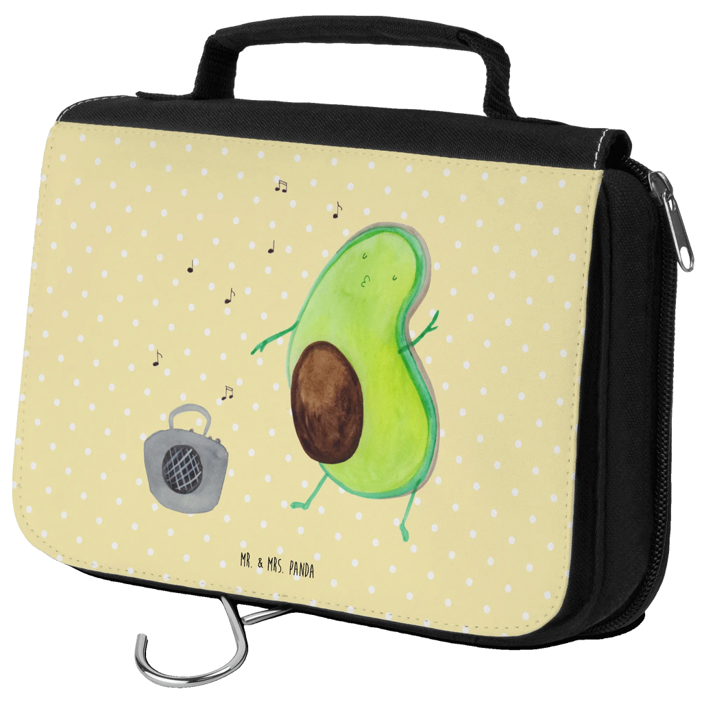 Kulturbeutel Avocado Tanzen Kulturbeutel, Zum Aufhängen, Waschtasche, Kosmetiktasche, Damen, Herren, Aufbewahrungstasche, Schminktasche, Kosmetikbeutel, Organizer, Kulturtasche, Schminkutensil, Avocado, Veggie, Vegan, Gesund