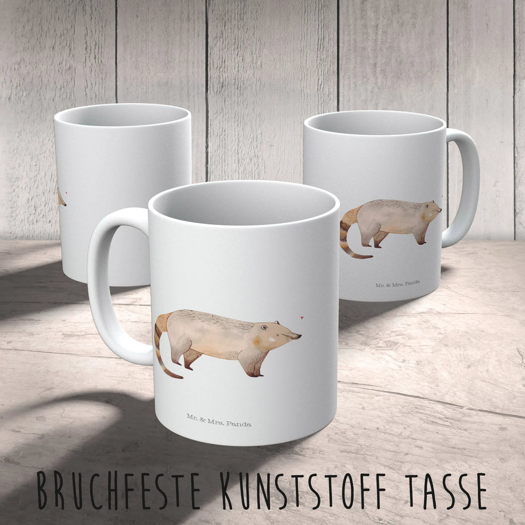 Kindertasse Nasenbaer Kindertasse, Kinder Tasse, Kunststoff Tasse, Kindergarten Tasse, Trinkbecher, Camping Becher, Kaffeetasse, Kunststoffbecher, Kindergartenbecher, Outdoorgeschirr, Kunststoffgeschirr, Reisebecher, Reisetasse, Kinderbecher, Bruchfeste Tasse, Bruchsichere Tasse, Plastik Tasse, Plastiktasse, Tiermotive, Gute Laune, lustige Sprüche, Tiere, Nasenbär, Nasenbären, Rüsselbär, Bär